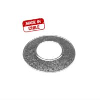 Anillo Galvanizado para Exterior 80 mm (Color Negro)