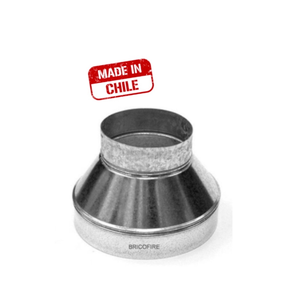 Embudillo Galvanizado de 80mm x 5,5" Nacional