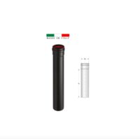 320 - Tubo Italiano Negro 500 x 100 mm Aeternum