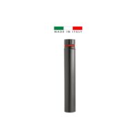 312 - Tubo Italiano porcelanado Negro 500 x 80 mm