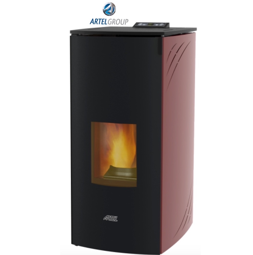 110 Termoestufa Caldera Pellets ARTEL NEW IDRO 17 KW (220m2)