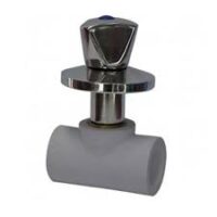 LLAVE DE PASO PPR CROMO 20MM
